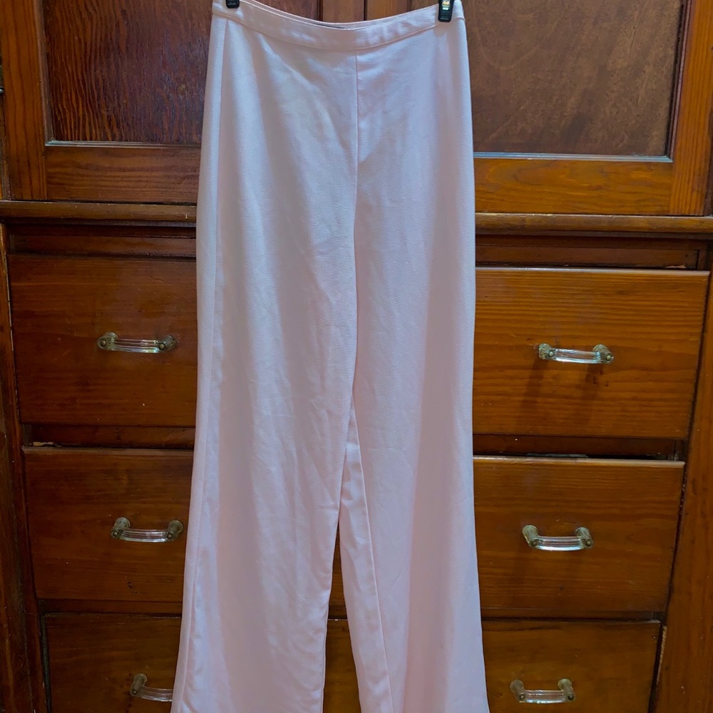 High waisted baby pink American Apparel pants